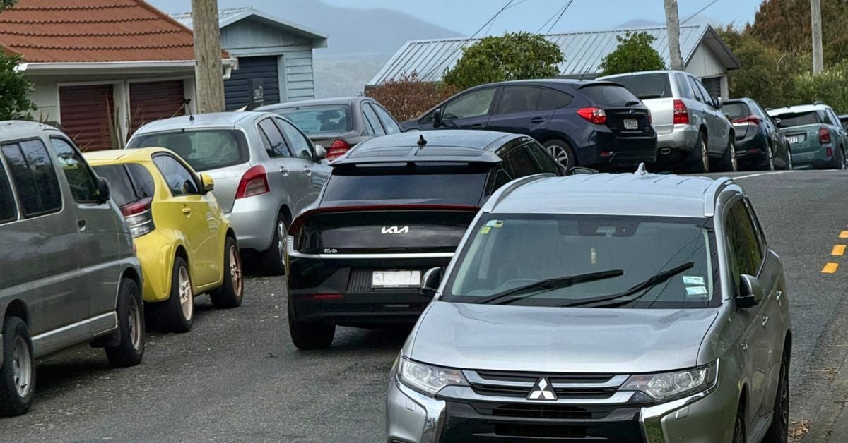 Clogged streets Wellington