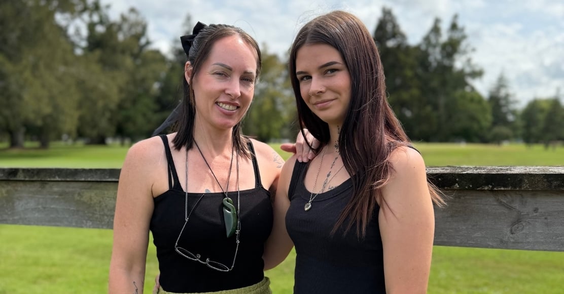 LJ Hooker Hamilton City salesperson Kylie Johnston and aspiring salesperson Summer Hainsworth